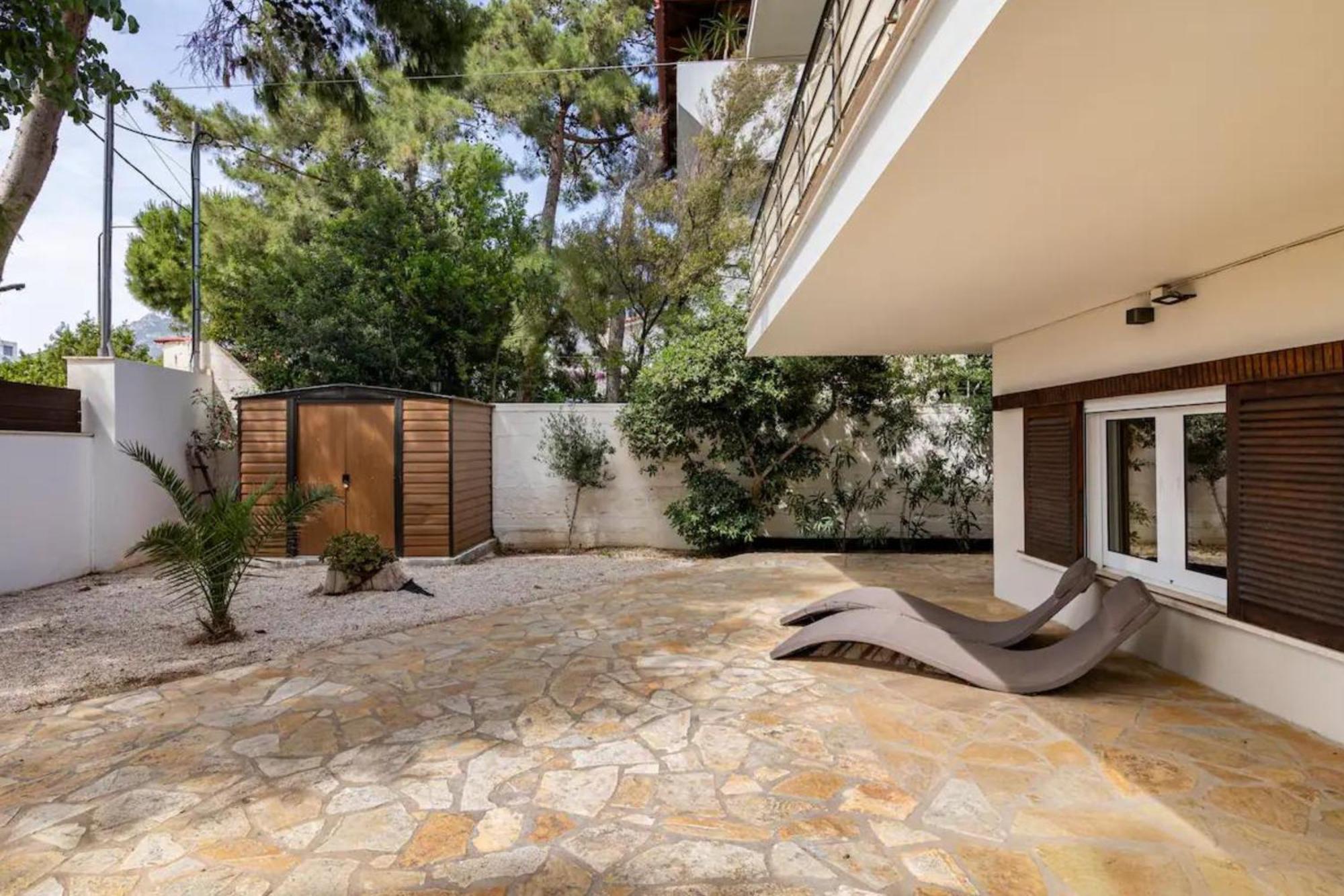 Rafia Loft Loutraki, Garden & Pool Table - Beach Экстерьер фото
